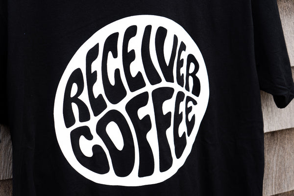 Receiver Coffee Co. Groovy Logo T- Shirt