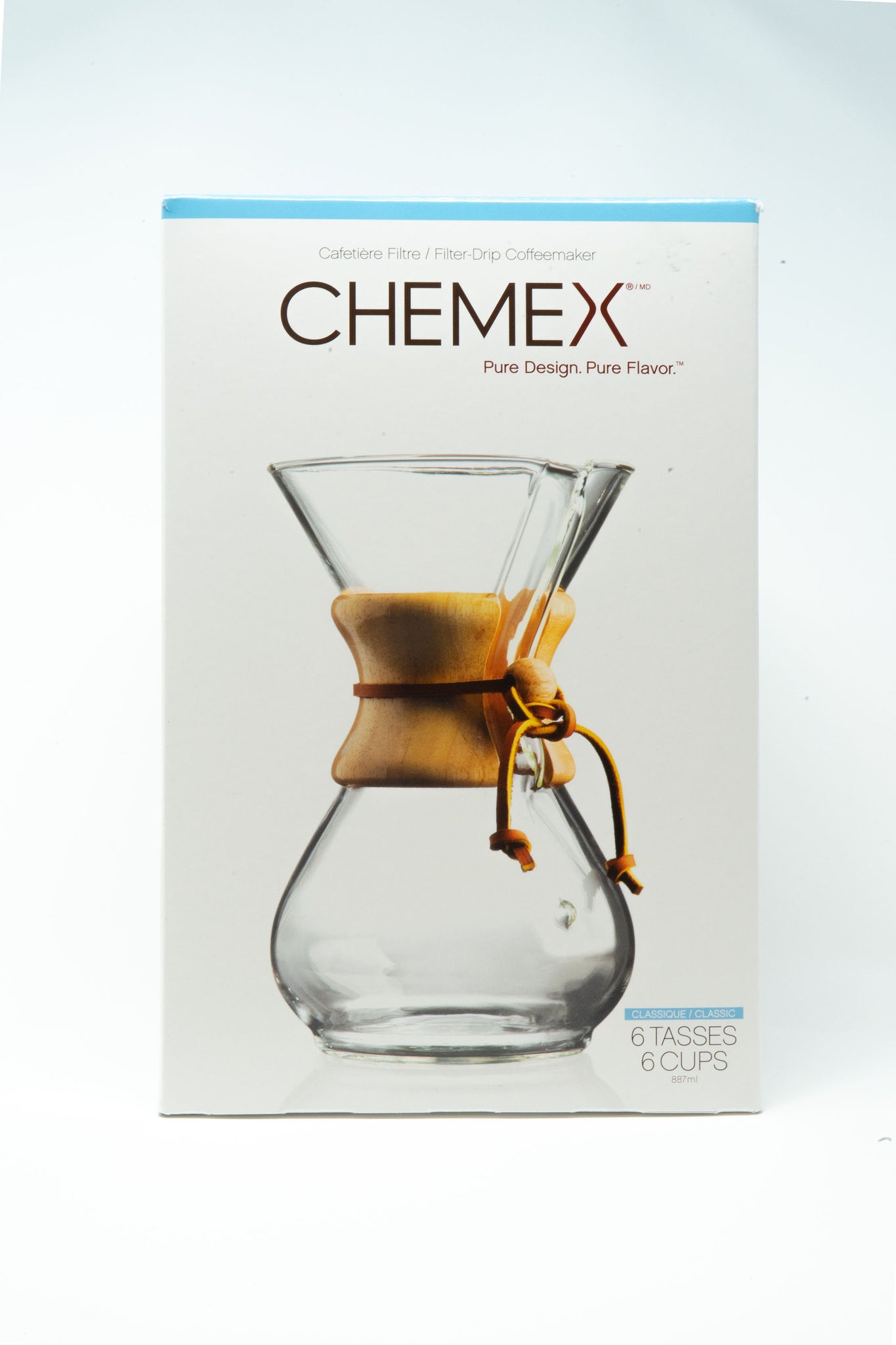 CHEMEX CLASSIC SERIES 6 CUP GLASS COFFEE MAKER – Redhawk Coffee Roasters