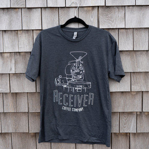 Receiver Coffee Co. Roaster Shirt Charcoal