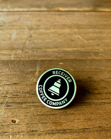 Receiver Bell Enamel Pin 1"