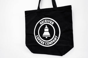 Black Receiver Coffee Tote